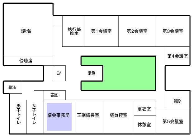 象潟庁舎3階