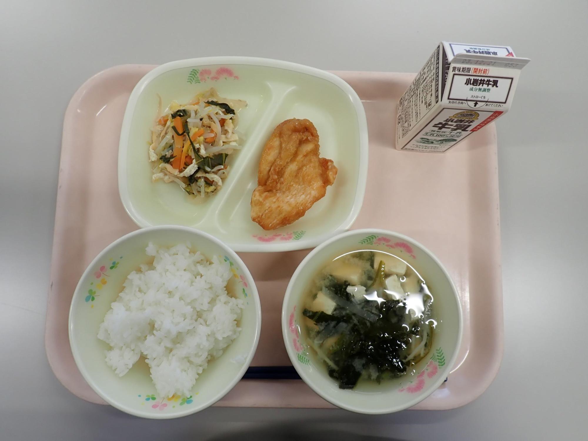 2023.12.8無農薬サキホコレ学校給食04